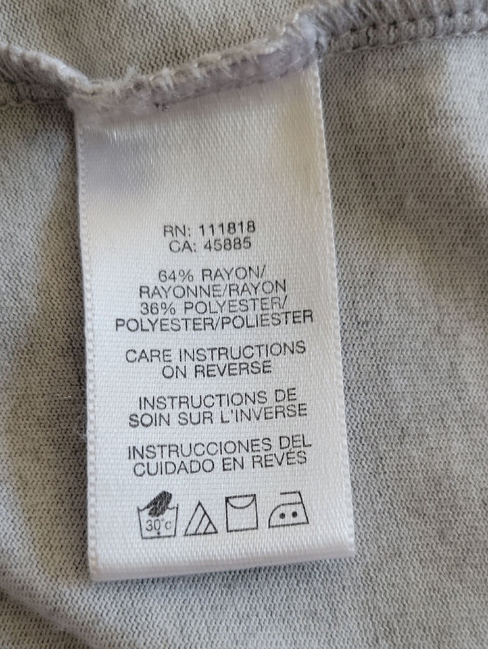 Michael Kors Tank Top, Small, Gray/Silver - Picture 8 of 8